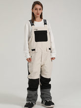Women's Couple Suspenders Ski Pants Winter Windproof And Waterproof One-Piece Snowborad Pants