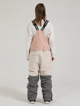 Women's Couple Suspenders Ski Pants Winter Windproof And Waterproof One-Piece Snowborad Pants