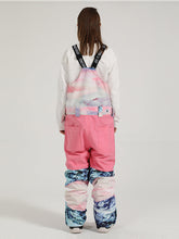 Women's Couple Suspenders Ski Pants Winter Windproof And Waterproof One-Piece Snowborad Pants