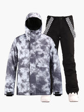 15K Windproof & Waterproof Grey Ski and Snowboard Suit