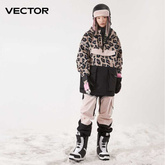 Ski Suit Men's and Women's Windproof, Waterproof and Warm Outdoor Sports Top and Snow Pants