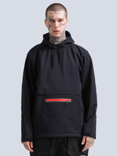 Men's Black Snowboard Hoodie