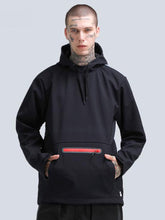 Men's Black Snowboard Hoodie
