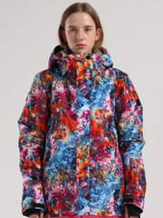 Womens Colourful Snowboard Jacket 10K Windproof and Waterproof Ski Jacket£¬Machine washable Womens Colourful Snowboard Jacket 10K Windproof and Waterproof Ski Jacket£¬Machine washable
