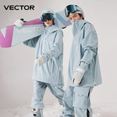 Vector Ski Suit Single and Double Board Top Loose Pullover Hoodie Windproof Keep Warm