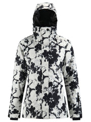 Womens Black and White Ski/Snowboard Jacket 10K Windproof and Waterproof£¬Machine washable Womens Black and White Ski/Snowboard Jacket 10K Windproof and Waterproof£¬Machine washable