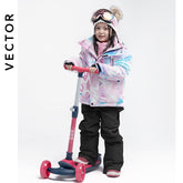 New Children's Ski Suit Winter Boys and Girls Thickened Cold Protection Warm Ski Suit