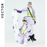 New Pullover Reflective Ski Suit Single and Double Board Warm-Keeping and Cold-Proof Windproof Breathable Skiing Suit