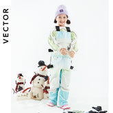 New Ski Bib Windproof Waterproof Ski Pants Snowboard Clothing Boys and Girls Ski Bib