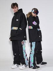 Men's Superb Neon Glimmer Snowsuit Jacket & Pants Set