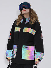 Women's Venture Neon Glimmer Snow Jacket