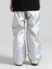 Men's Green Dazzling Ski Pants