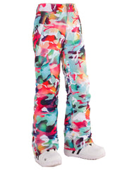 Women's Colorful Thermal Warm High Waterproof Windproof Snowboard Ski Pants
