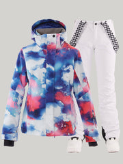 Winter women's suits, ski suits, machine washable YKK? zipper