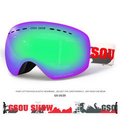 Adult Ski Snowboard Goggle Unisex Winter Goggles