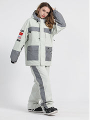 Women's Venture Neon Glimmer Snow Jacket & Pants Set