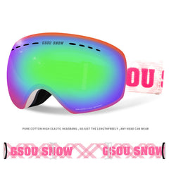 Women's Ski Goggles Outdoor Multicolor Snowboard Goggles