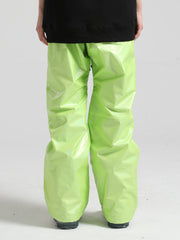 Men's Green Dazzling Ski Pants