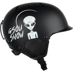 Adult Alien Print Lightweight Integrated Eps Ski Snowboard Helmet