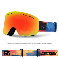 Adult Ski Goggles Anti-Fog Protective Goggles