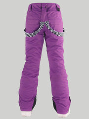 Women's Highland Bib Snowboard & Ski Purple Pants