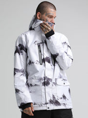 Men's Colorful Windproof Waterproof Ski Snowboard Jacket Snowboard Wear Jacket