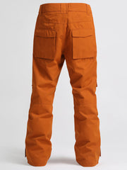 Men's High Windproof Waterproof Orange Snowboarding Pants & Ski Pants