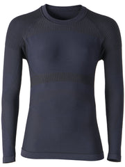 Women's Winter Grey Ski Thermal Underwear Set Wicking Quick-Drying